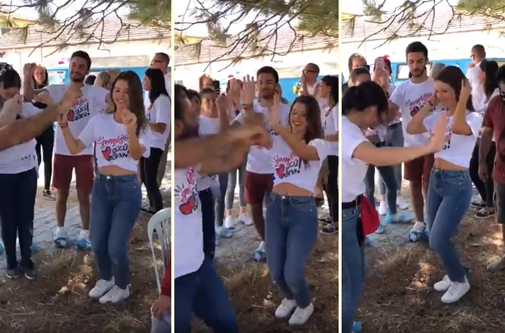 Yozgatlı Yenge Amanda Cerny'den Erik Dalı Performansı