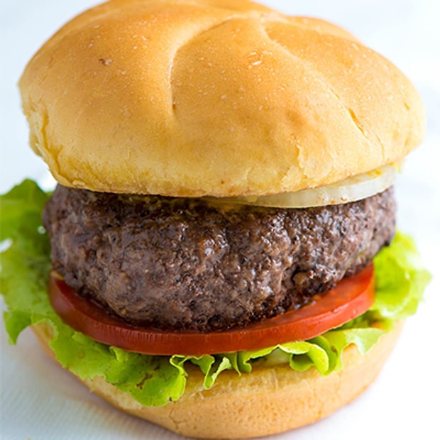 Yanına bir şey almazdım, yalnızca hamburger istiyorum