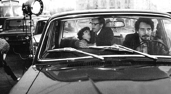 5. Алиса Фрейндлих и Андрей Мягков на съемках этого же фильма.