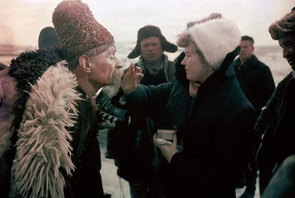 18. Рабочие моменты во время съемок картины «Вечера на хуторе близ Диканьки».