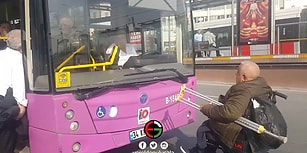 Engelli Vatandaşı Otobüse Almayan Özel Halk Otobüsü Şoförü