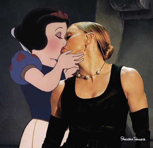 7. Сейчас совсем другое время, и Белоснежка уже не та скромница, что раньше...