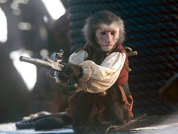 10. И, наконец, последний вопрос. Из какого фильма эта обезьянка?