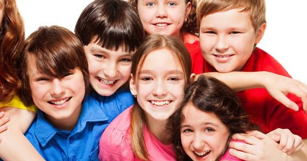 6. В детстве у вас была компания, где все стояли друг за друга.