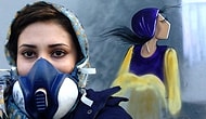 Eserlerinde Kadının Gücünü Tasvir Eden Afganistan'ın İlk Kadın Grafiti Sanatçısı: Shamisa Hassani