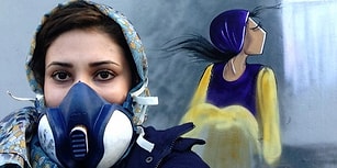 Eserlerinde Kadının Gücünü Tasvir Eden Afganistan'ın İlk Kadın Grafiti Sanatçısı: Shamisa Hassani