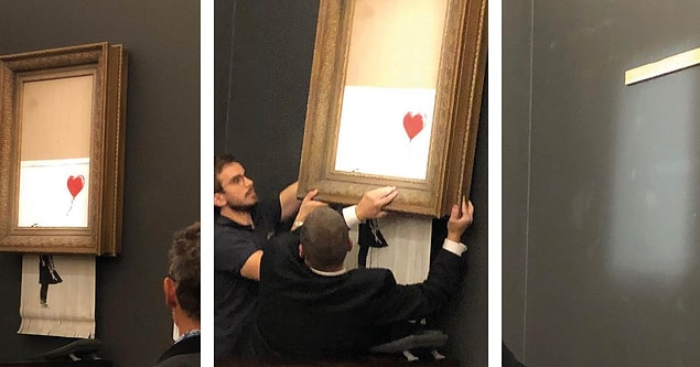 Müzayede evi: "Biz de çok şaşırdık. Demek ki Banksy bize bir şaka yapmak istedi"