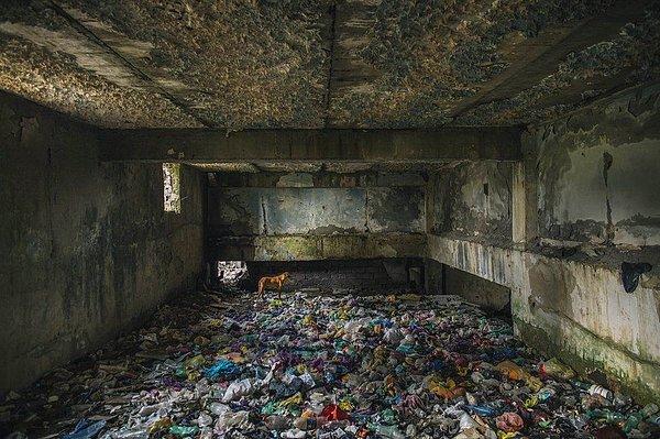 Gürcistan'da bulunan Sovyet döneminden kalma bir sanatoryum