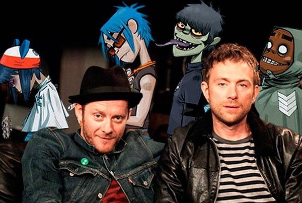 "Gorillaz" – одна из самых успешных виртуальных групп в истории музыки.