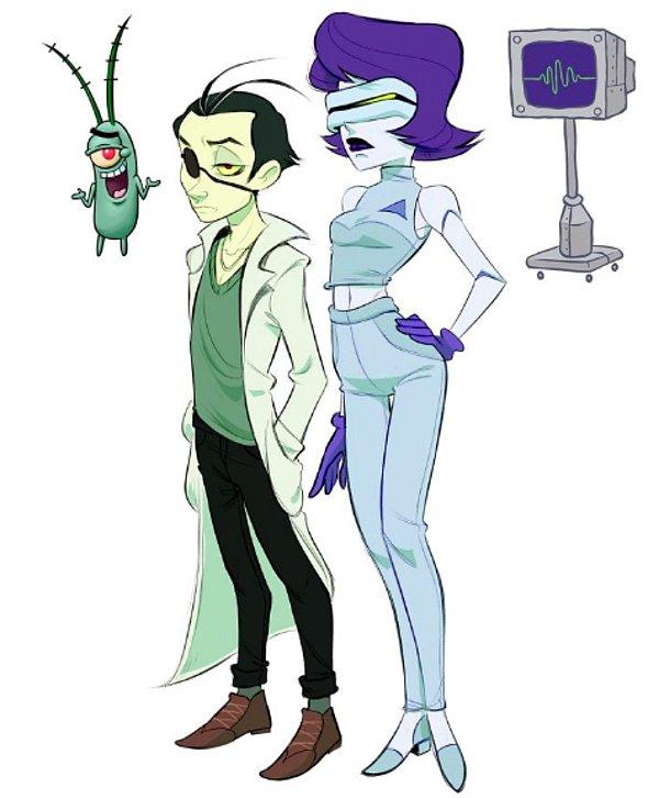 7. Plankton ve Karen