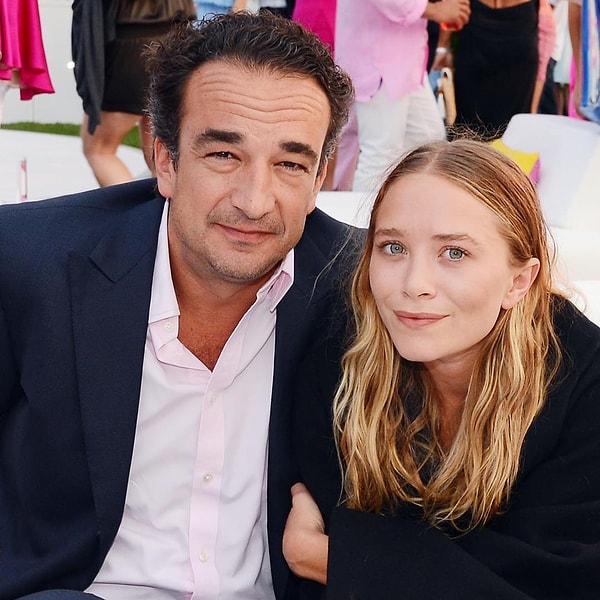 2. Мэри-Кейт Олсен и Оливье Саркози