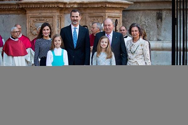 İspanya kraliyet ailesi!