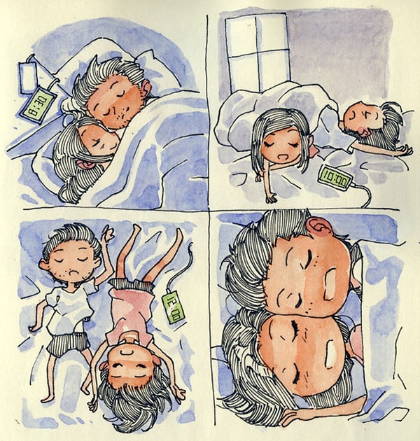 4. Нам обоим нужно было выспаться