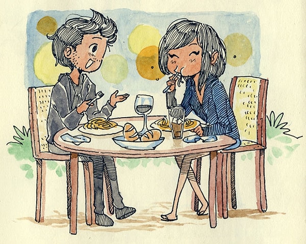 7. Вкуснейшая еда в итальянском ресторане