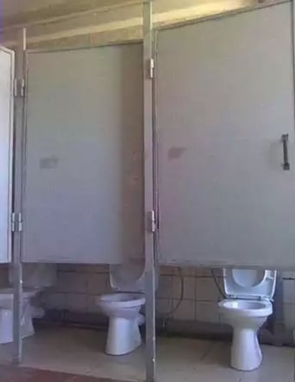 11. Yüzünüzü mükemmel şekilde gizleyen tuvalet: