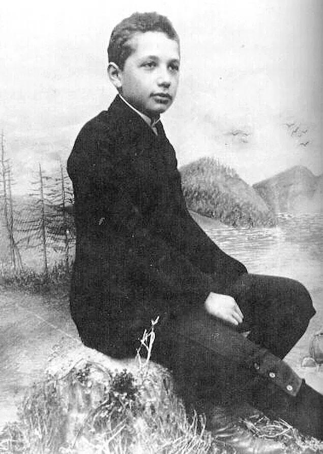 4. 12-year-old Albert Einstein, year 1891.