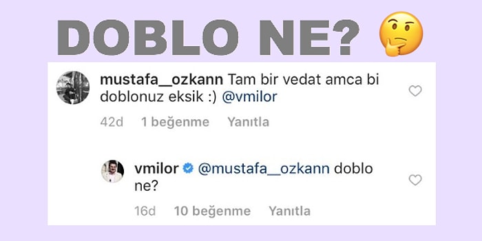 Vedat Milor'dan Elitlik Seviyesini Arşa Çıkaran Soru: "Doblo Ne?"