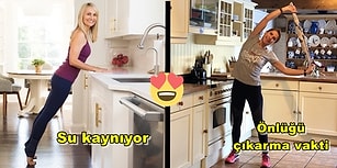 Spor Yapmayı Hayatının Her Anına Taşımak İsteyenlerin Mutfakta Yapabileceği Basit Ama Etkili Egzersizler