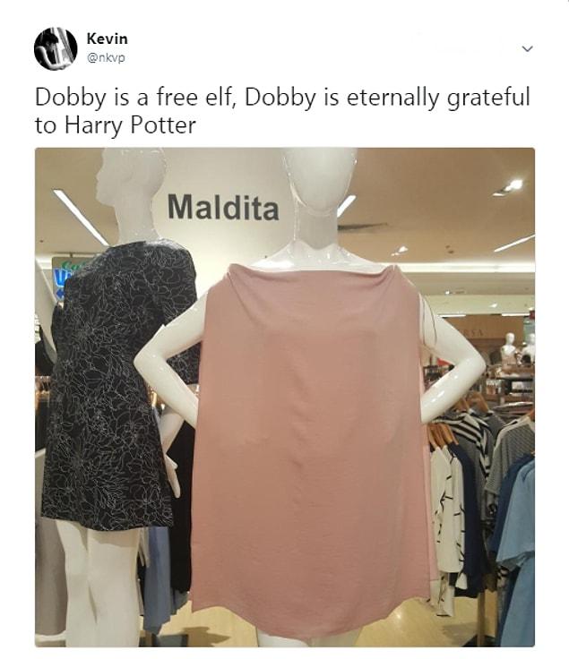 9. Dobby is a free elf.