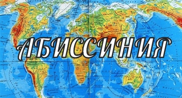 7. Вы наверняка слышали про абиссинскую кошку. Но какое государство раньше так называлось?