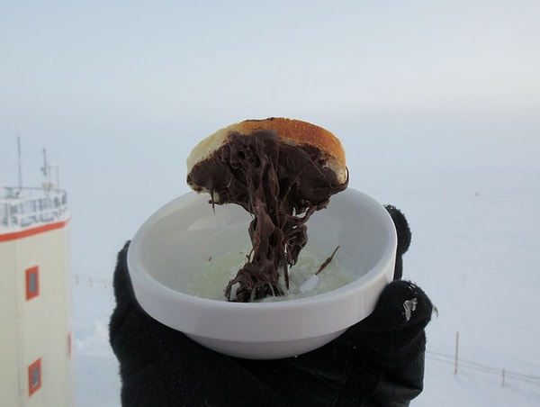 "Питаться чем-то свежим достаточно трудно, поэтому мы едим все замороженное"