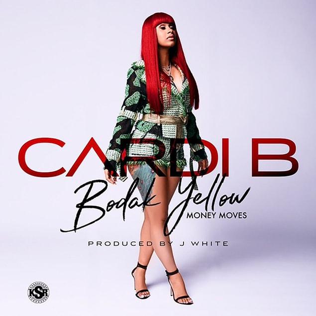 Favorite Song – Rap/Hip-Hop: Cardi B, “Bodak Yellow (Money Moves)