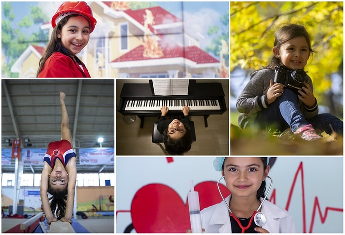 11 Ekim Dünya Kız Çocukları Günü'nde Hayalindeki Mesleği Bizlerle Paylaşan Miniklerimiz