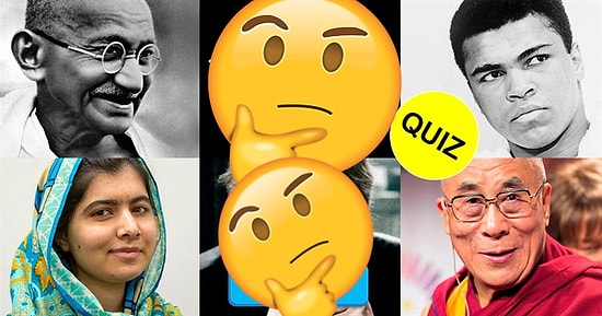 Тест: Сможете ли вы назвать всех этих знаменитых миротворцев безошибочно?!