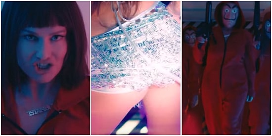 Hilal Cebeci'nin La Casa de Papel Temalı Çav Bella Klibi Ortalığı Yıktı!