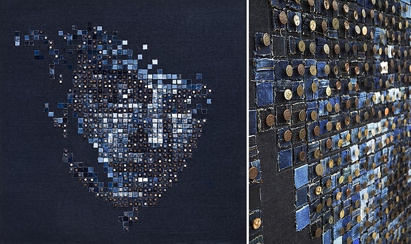 Некоторые целиком и полностью состоят из пуговиц.