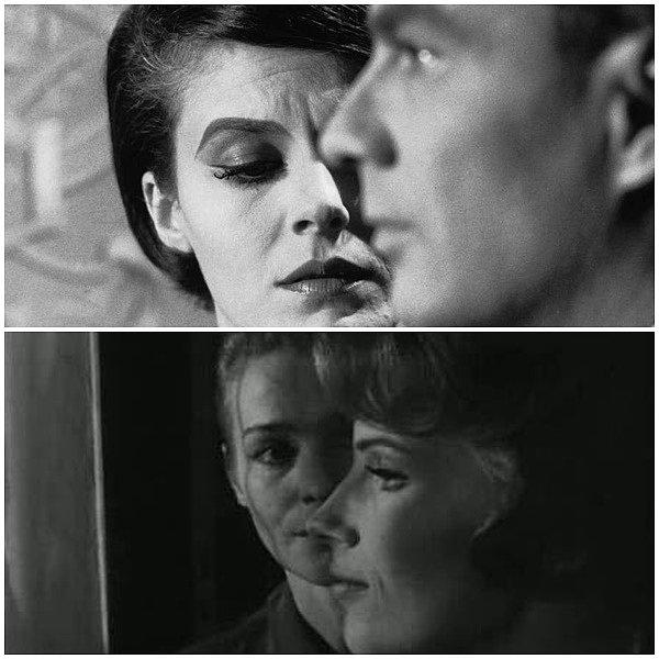 23. L'année dernière à Marienbad (1961) - Alain Resnais / Persona (1966) - Ingmar Bergman
