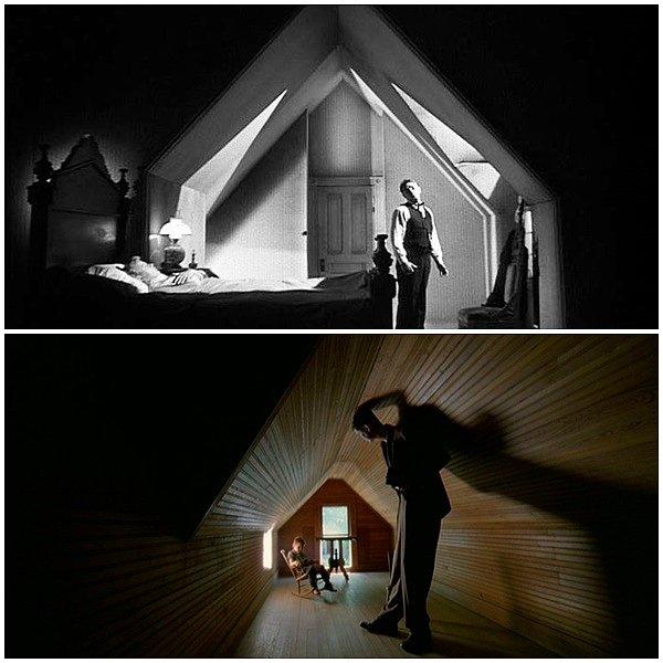 36. The Night of the Hunter (1955) - Charles Laughton / The Tree of Life (2011) - Terrence Malick