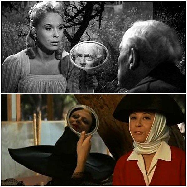 37. Smultronstället (1957) - Ingmar Bergman / Giulietta Degli Spiriti (1965) - Federico Fellini