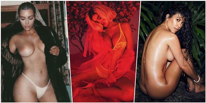 Çıplak Poz Verme Konusunda Kardashian ve Jenner Kardeşlerin Üstlerine Olmadığının Kanıtı 15 Instagram Paylaşımı
