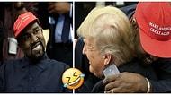 Beyaz Saray'da Donald Trump ile Görüşen Kanye West'in Canlı Yayında Çıkardığı Telefonu ve Girdiği Şifre Dalga Konusu Oldu!