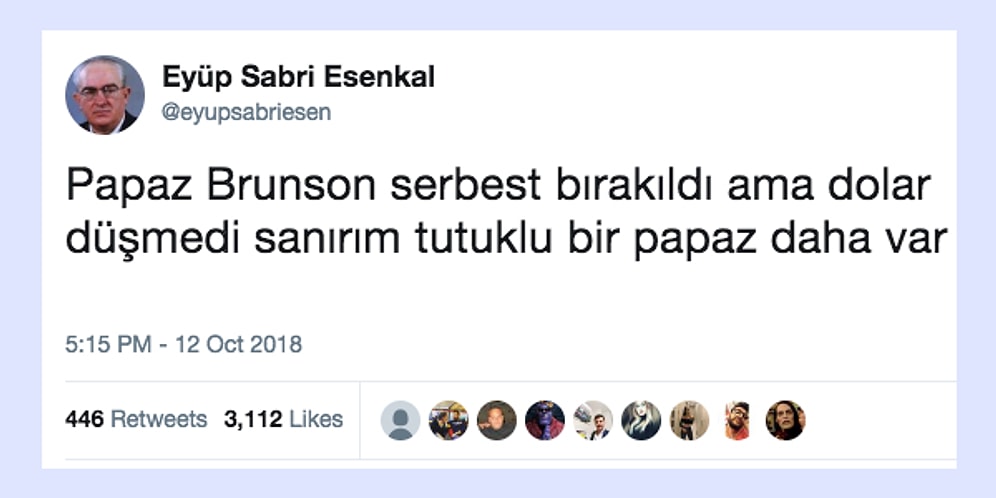 Serbest Bırakılan Papaz Brunson Hakkında Söyleyecek İki Çift Lafı Olan 16 Kişi