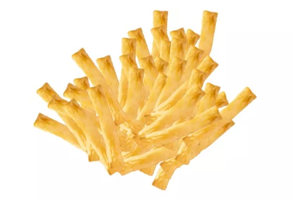 3. Сколько на картинке палочек картофеля фри?