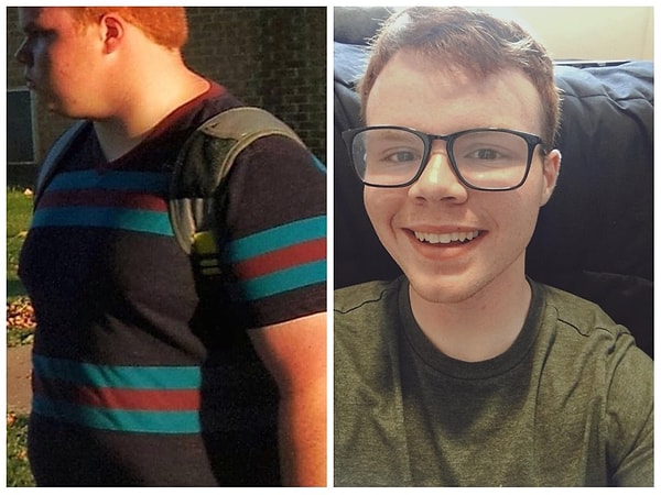 12. Dört yılda 145'ten 77 kiloya düşerek sağlığına kavuşan kardeşimiz.