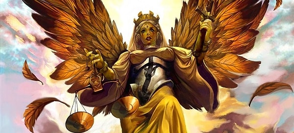 Афина - богиня мудрости и войны.