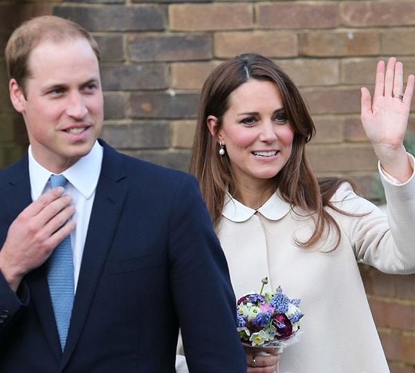 Prens Charles ve Kate de çiftimizi tebrik ettiler.