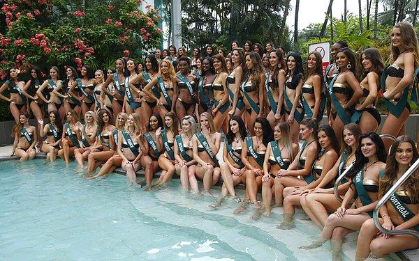 Birleşmiş Milletler tarafından düzenlenen 2018 Miss Earth (Yeryüzü Güzeli) yarışmacıları geçtiğimiz günlerde basına tanıtıldı.