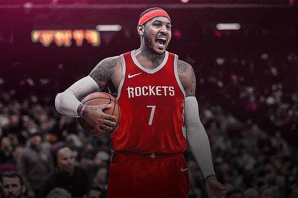 Houston Rockets, Chris Paul-James Harden ikilisinin yanına all-star forvet Carmelo Anthony'yi ekledi.
