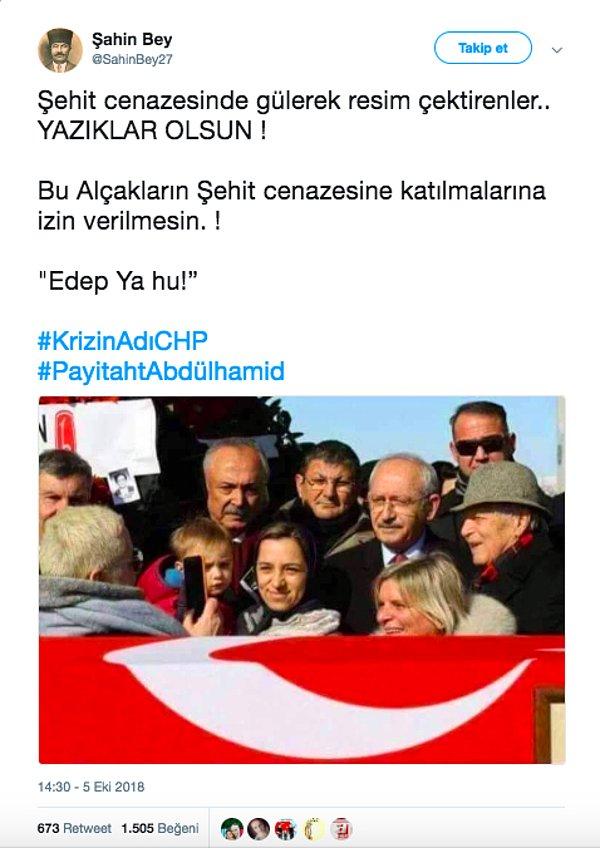 3. "Fotoğrafın şehit cenazesinde poz veren Kemal Kılıçdaroğlu’nu gösterdiği iddiası."