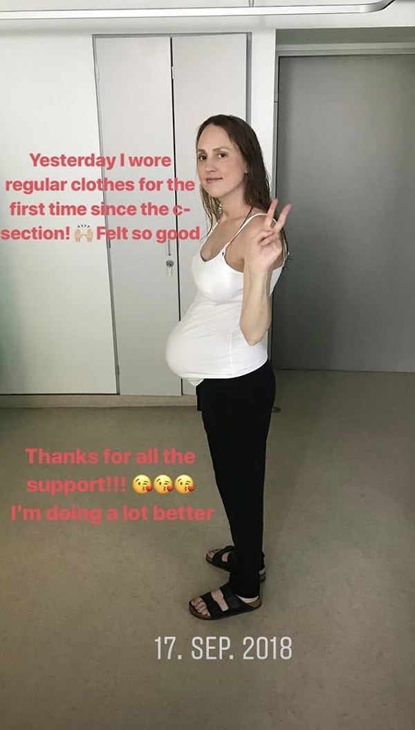 6. Вот так выглядела Мария после выписки из больницы.