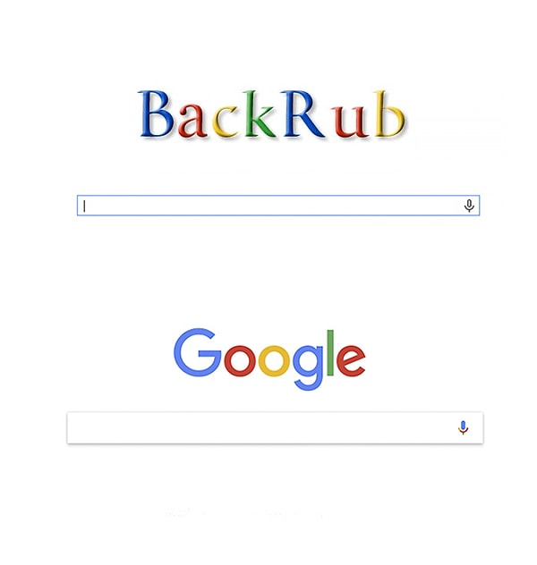 15. Google мог называться Backrub.