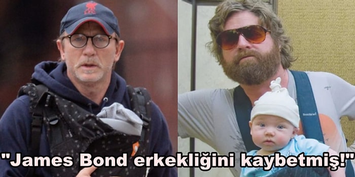 Kucağında Bebek Taşımak Erkekliğe Sığar mı? Daniel Craig'e Bebek Taşımayı Yakıştıramayanlar ve Bize Düşündürdükleri