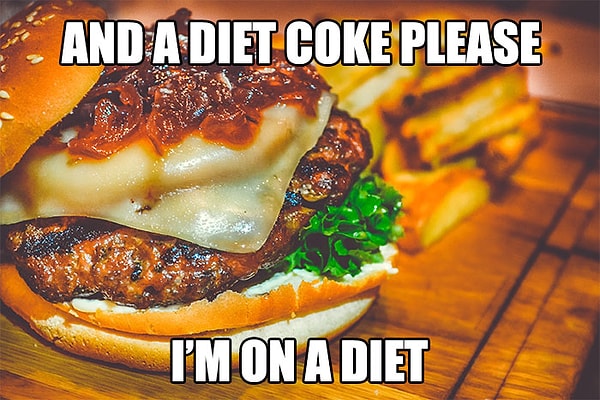 36. И диетическую колу, пожалуйста. Я на диете.