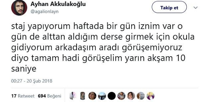 Alttan Ders Alan Öğrencilerin Psikolojisini Anlatan 15 Komik Tweet