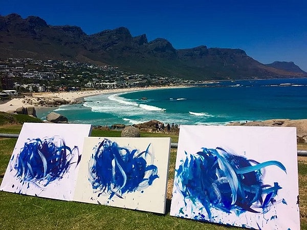 9. Поклонникам понравилось творчество, и за картинами Пигкассо выстроилась очередь