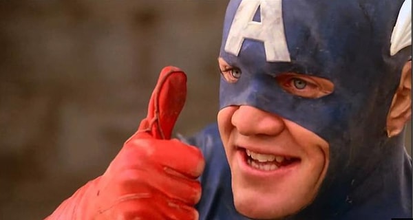 4. Капитан Америка. Тогда: